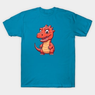 Cute red dino T-Shirt